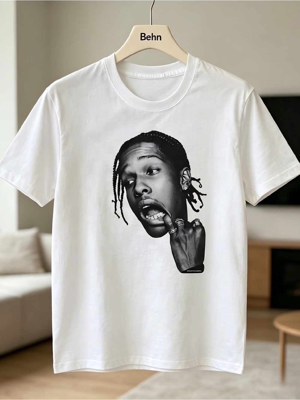 White Graphic Short Sleeve Womens Mens T-shirt Unisex